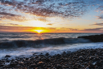 Obraz premium Coucher de soleil 