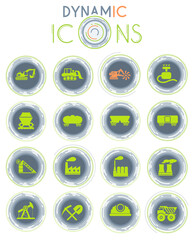 Factory and Industry dynamic icons