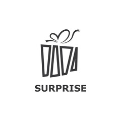 Gift Box Icon Vector