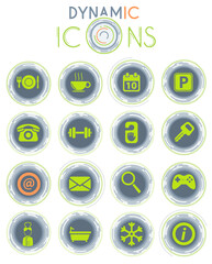 Hotel dynamic icons