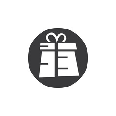 Gift Box Icon Vector
