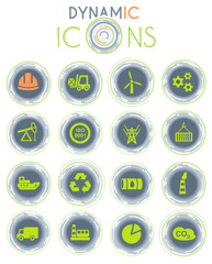 industry dynamic icons