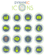 Industrial dynamic icons