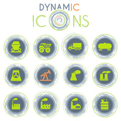 Industrial dynamic icons