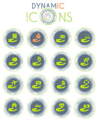 Insurance dynamic icons