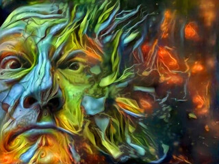 Obraz premium Magic man