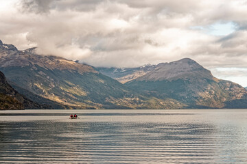 Argentina - picturesque landscapes with the Andes in the background.
