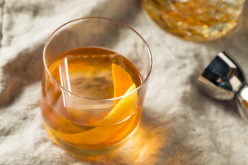 Boozy Bourbon Old Fashioned Cocktail