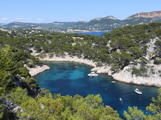Fototapeta premium calanque port miou cassis 