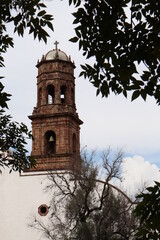 Campanario del Convento de Santa Ana en Tzintzuntzan México