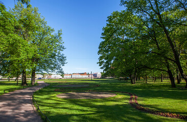 Alexander Garden. St. Petersburg. Russia