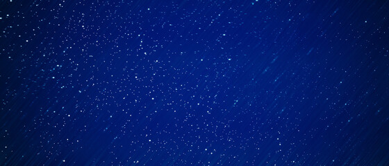 Night sky with stars