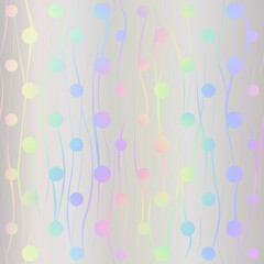 Holographic foil. Iridescent art. Seamless pattern. Trendy stylish design foil neon color. Modern stylish texture. Holographic wallpaper colorful lines. Rainbow background. Hologram hipster design