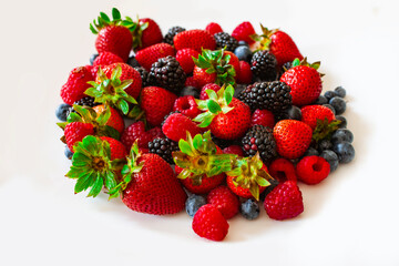Mixed fresh berries