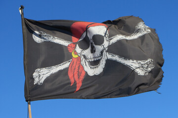 Fototapeta premium jolly roger flag