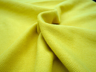 Textile fabric polyester and cotton fabric - wrinkled