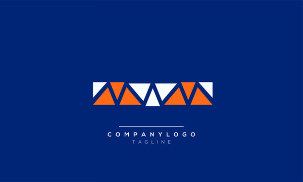 Alphabet letters Initials Monogram logo MWM,MW,wm,wmw