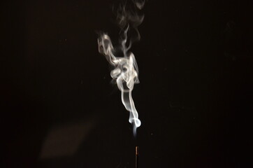 smoke abstract indian incense