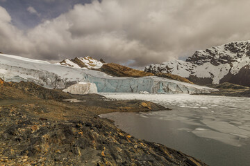 Pastoruri glacier, Peru.