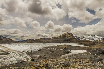 Pastoruri glacier, Peru.