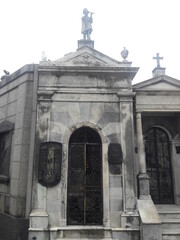 Fototapeta na wymiar Buenos Aires Argentina cemetery and resting place of Eva Peron - Evita 2019