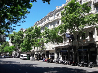 Naklejka premium Buenos Aires Argentina buildings and architecture 2019