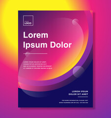 Modern vector poster template for your business or event. Can also be used as Brochure, Magazine,Poster, Flyer, Banner.