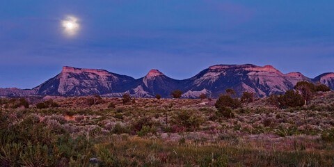 Moon Over Mesa Verde