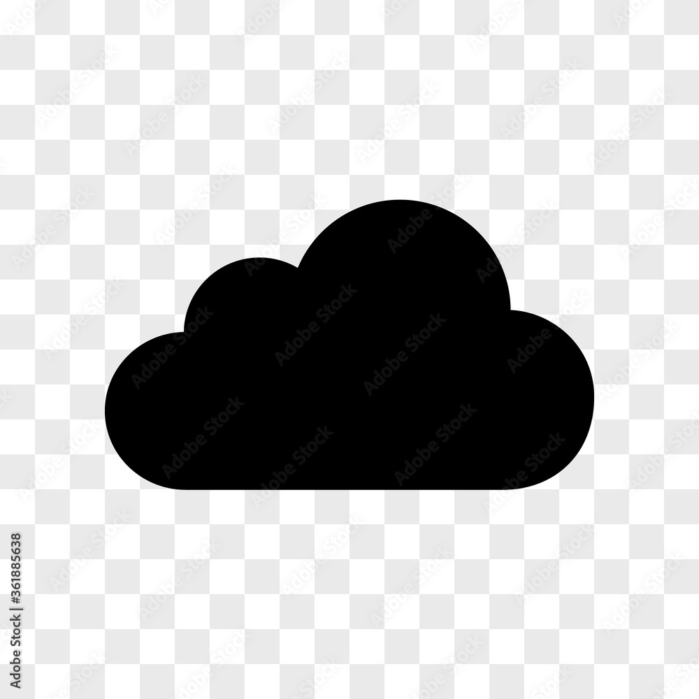 Poster cloud internet computing icon in checkerboard bg. internet flat icon symbol for applications.