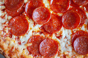 pepperoni cheese pizza