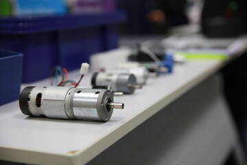 Mini DC motor with gear box