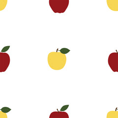 Apple. Seamless Vector Patterns