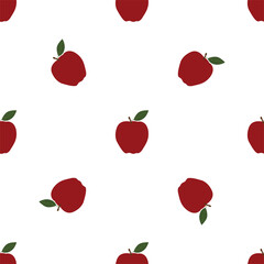 Apple. Seamless Vector Patterns