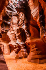 The Walls in Upper Antelope Canyon