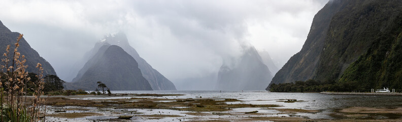 Milford Sound panorama, New Zealand
