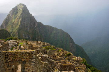 Scenery in Machu Picchu, Peru