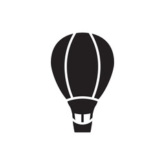 air balloon icon vector symbol template