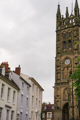 Fototapeta na wymiar Clock on a Tower