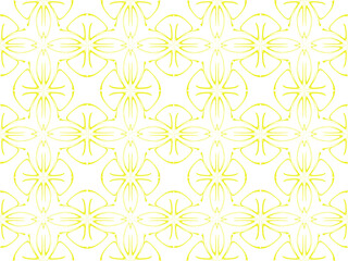 Seamless pattern design with floral background elements, beautiful ornaments, black, white, orange, pink, red, green, yellow, blue, gray, purple