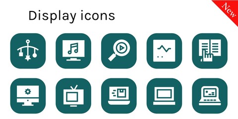 display icon set