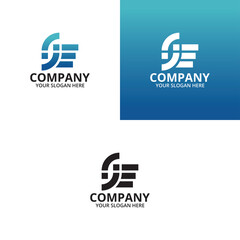 Letter S with hand logo template vector
