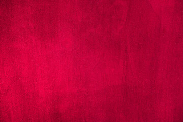 Perfect cardinal red empty surface with overtones.