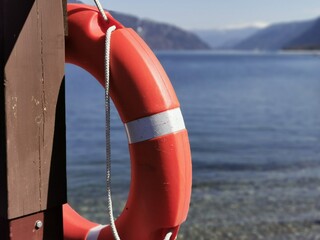 red life buoy