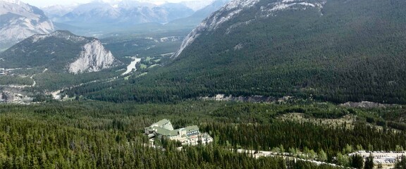 Many sides and beauties of being close to the Canadian Rockies mountains 