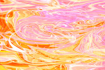 Abstract marble texture. Fantasy fractal background. Liquid pattern as background.