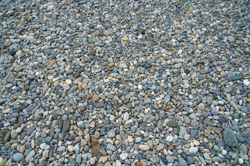top view of pebble beach background