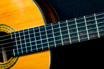 Obraz premium 古いクラシックギター