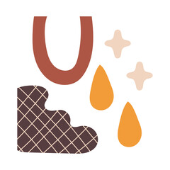 contemporary art work textile style icon