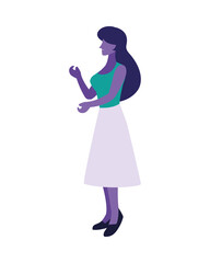 woman leader in successful company