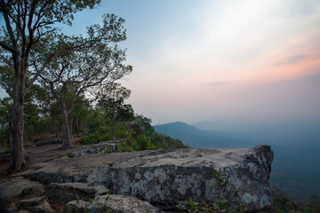Cliff with Light of the sun (Thailand)